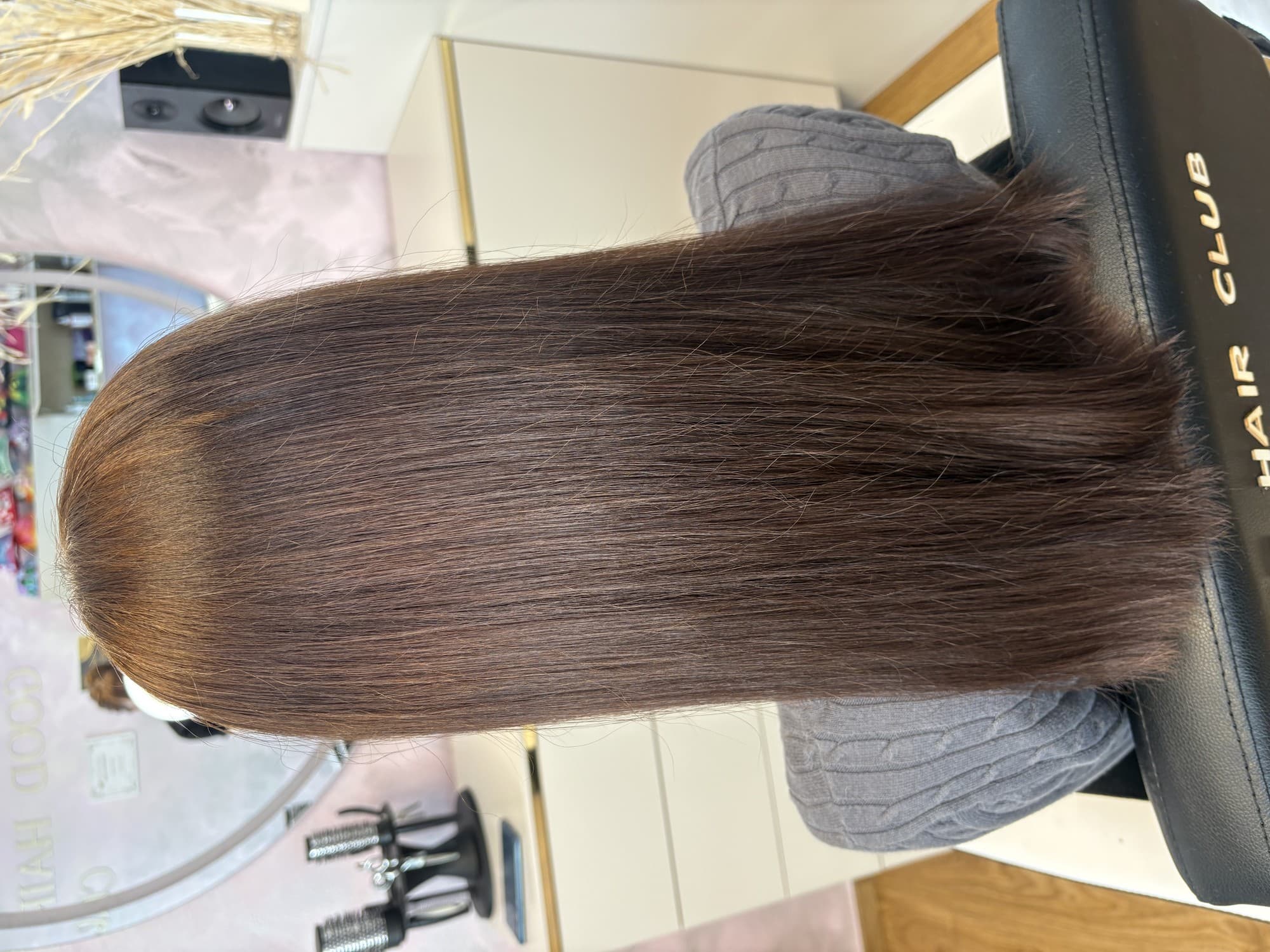 Rekonštrukčná kúra pre tmavé vlasy — lesk a vitalita po ošetrení Good Hair by Zane